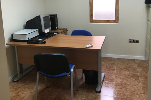 Despacho de la trabajadora social de Quinto