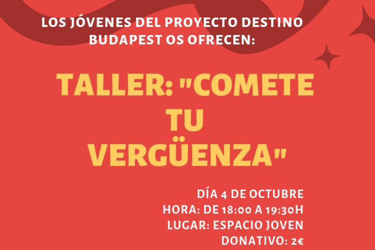 Taller cómete tu vergüenza Quinto