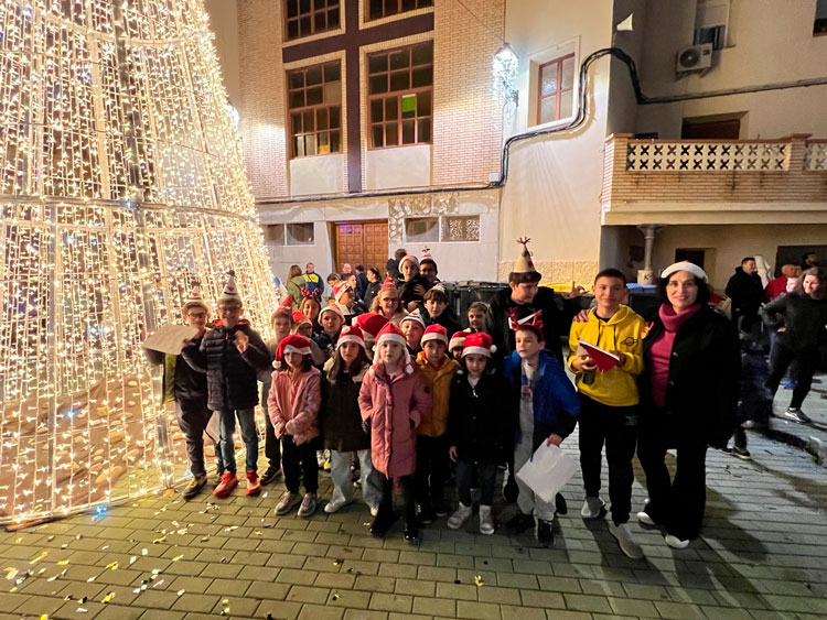 Foto de archivo del encendido navideño de Quinto de 2023