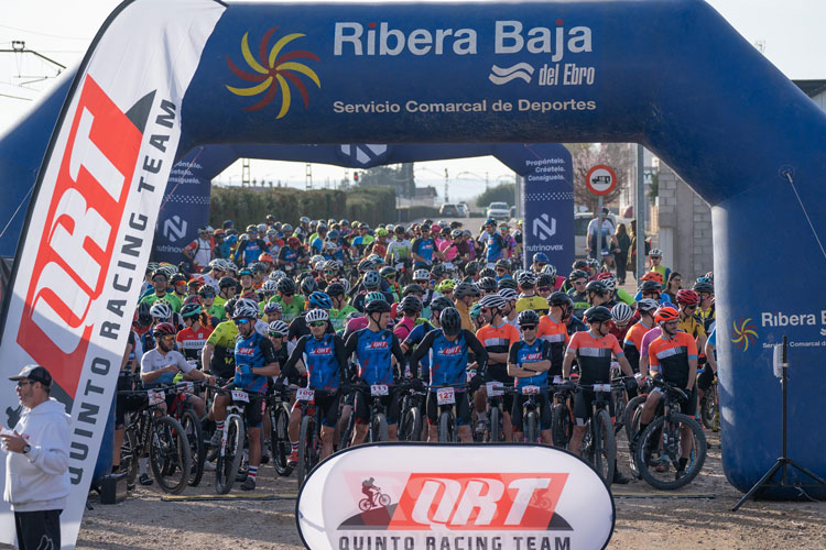 Foto de archivo de la salida BTT del Quinto Racing Team de 2024