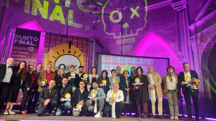 Jurado y premiados en Punto Final 2025