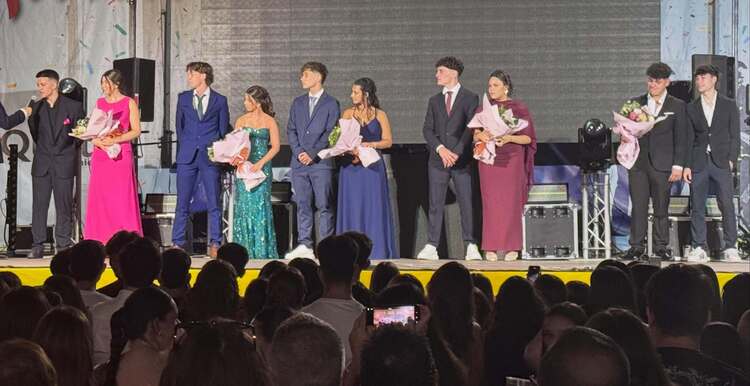 Foto de la Presentación de los Majos en Quinto, que tuvo lugar el pasado 27 de junio.