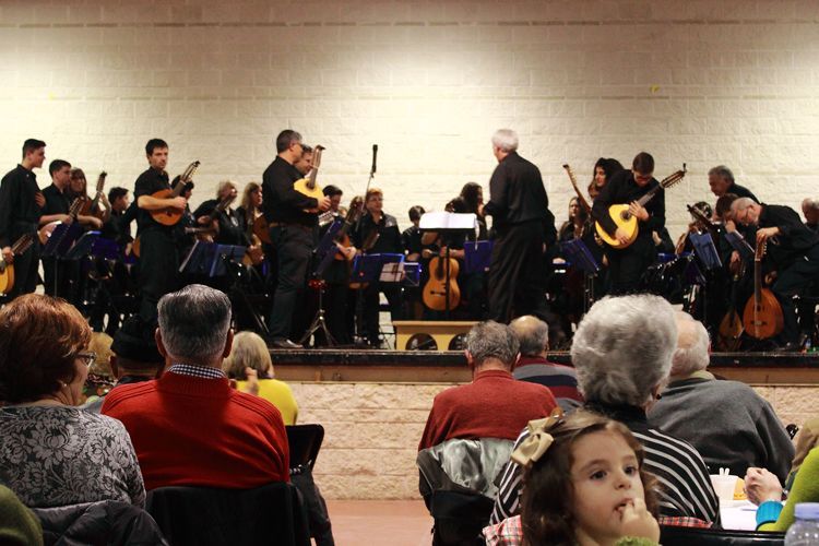 Imagen del concierto de Navidad de Sástago. Autor fotografía: Darío Martínez
