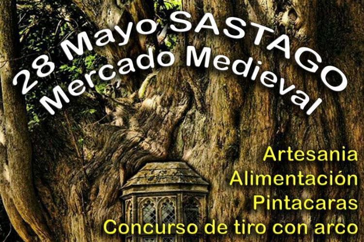 Cartel mercado medieval Sástago