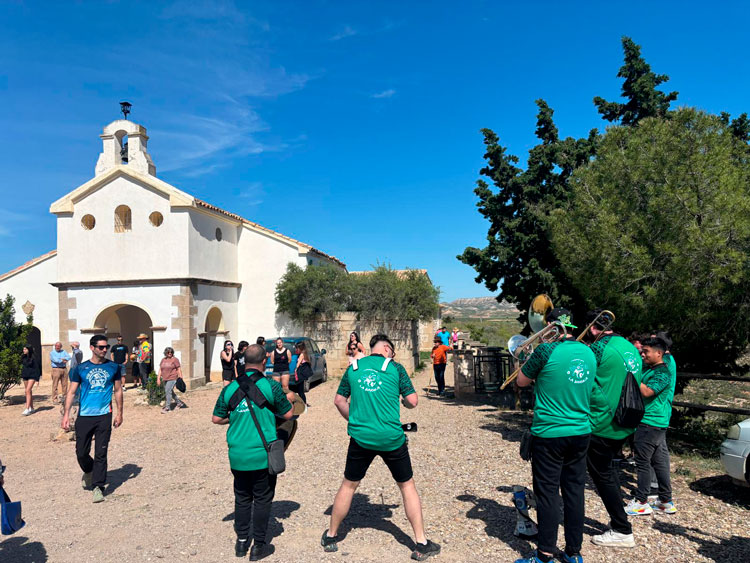 Foto de archivo de las fiestas de la Virgen de Montler de 2025.