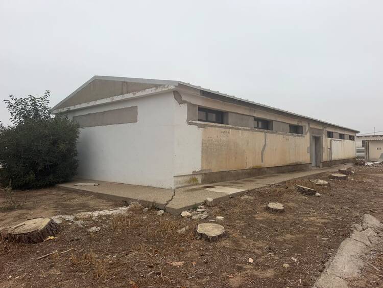 Futuro centro polivalente de Sástago.
