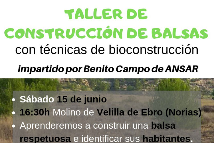 Taller construcción de balsas