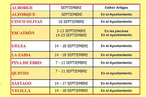 Septiembre es mes de inscripciones en los juegos escolares