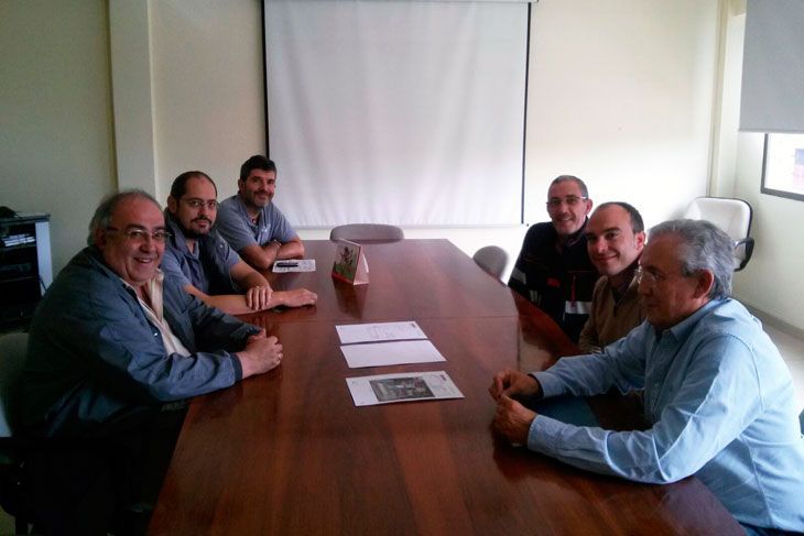 AIRBE y los bomberos colaboran para prevenir siniestros