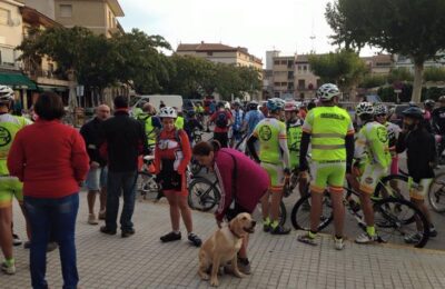Magnífica mañana de ciclismo en Pina