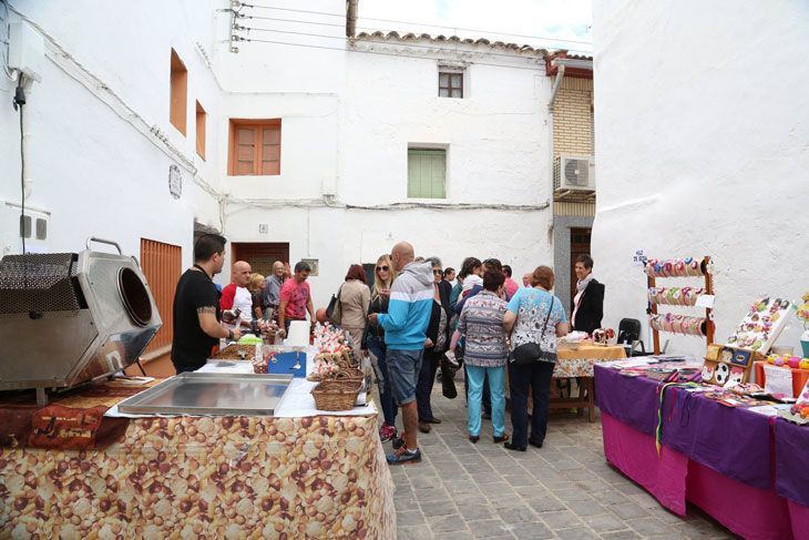 Gelsarte convirtió en un zoco el Barrio Morisco de Gelsa