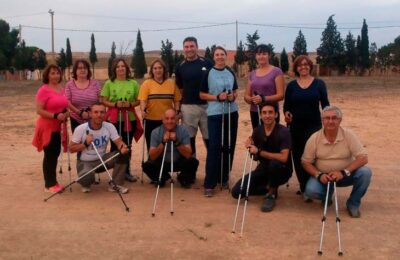Curso de iniciación a la marcha nórdica en La Zaida