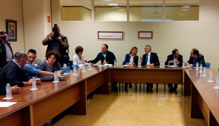 Olona anuncia el pago por los daños en los cultivos de la riada