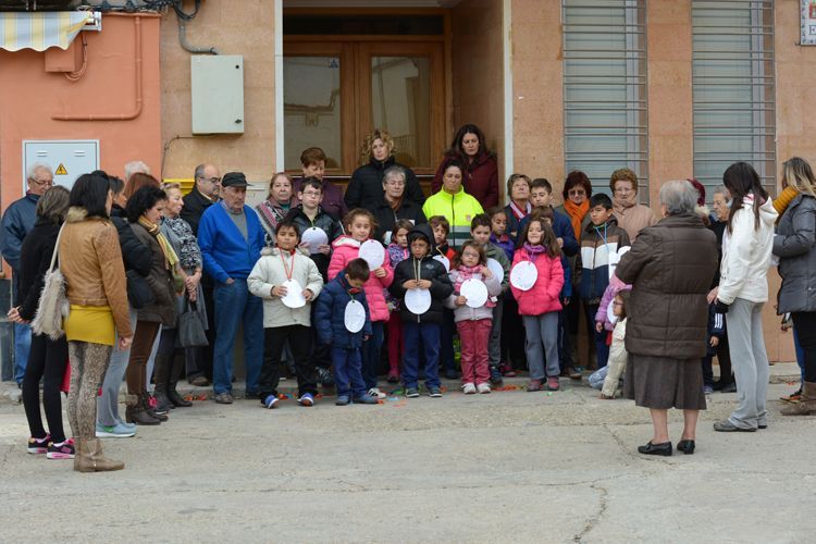 La comarca se concentra contra la violencia de género