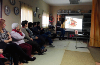 Taller de técnica vocal en la Escuela de Música de Quinto