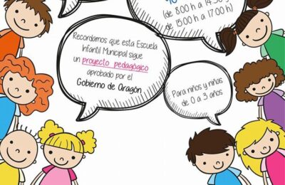 Periodo de pre-inscripción para la escuela infantil de Pina