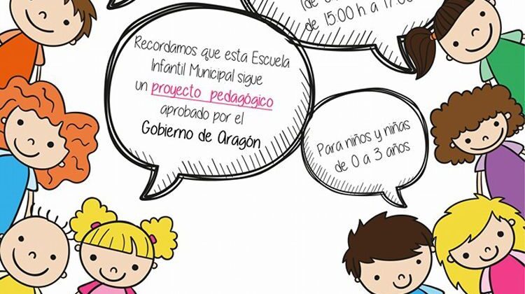 Periodo de pre-inscripción para la escuela infantil de Pina