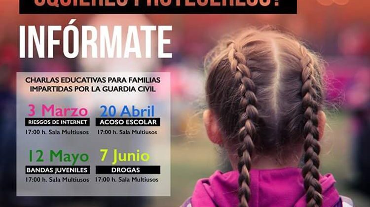 Mañana, charla educativa en Pina sobre el acoso escolar
