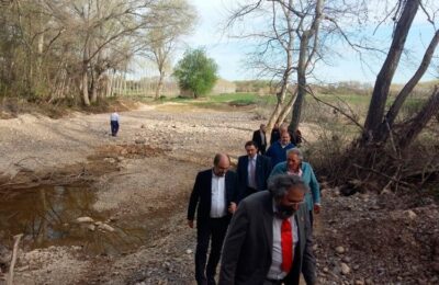 Lambán se compromete a hablar con la CHE para evitar los daños en futuras riadas