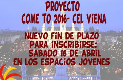 Últimos días para que los jóvenes se apunten a ‘Cél Viena’