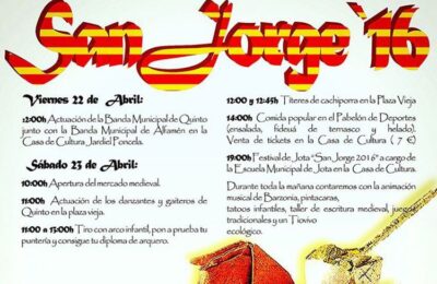 San Jorge medieval en Quinto