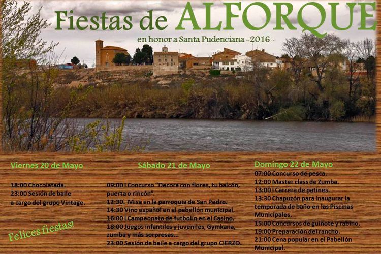 Fiestas en honor a Santa Pudenciana en Alforque