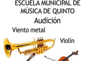 Fin de curso de la escuela de música de Quinto
