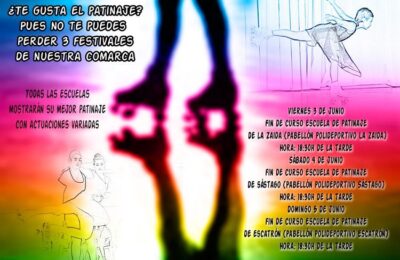 Festivales de patinaje en La Zaida, Sástago y Escatrón