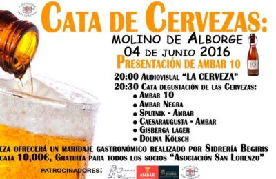 Este sábado, cata de cerveza en Alborge