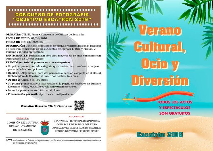 Verano cultural en Escatrón