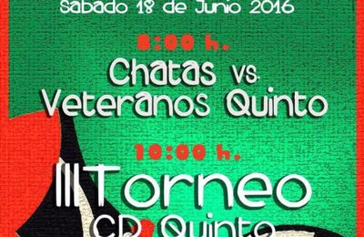 Este sábado, III torneo de fútbol infantil del CD Quinto