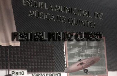 La Escuela Municipal de Música de Quinto cierra el curso con su tradicional audición