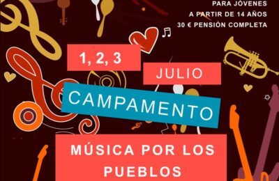 Abierto el plazo para apuntarse al campamento ‘música por los pueblos’