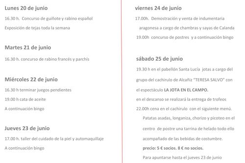 ‘El Cachirulo’ de Escatrón comienza su semana cultural