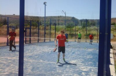 Éxito del curso de pádel en La Zaida