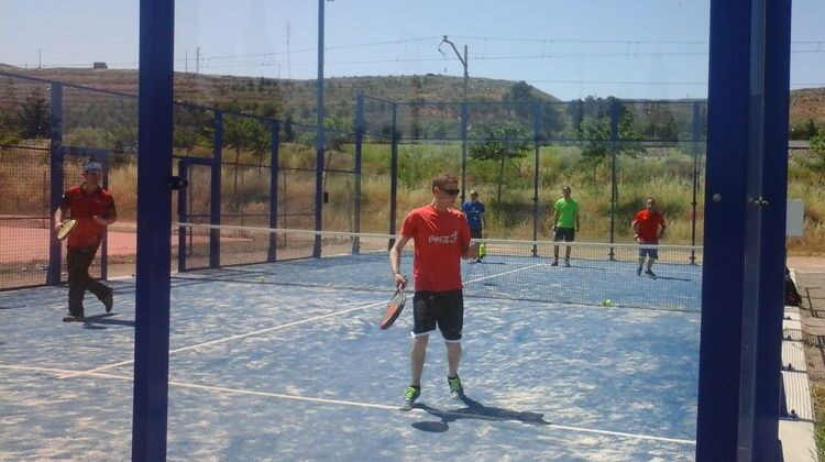 Éxito del curso de pádel en La Zaida