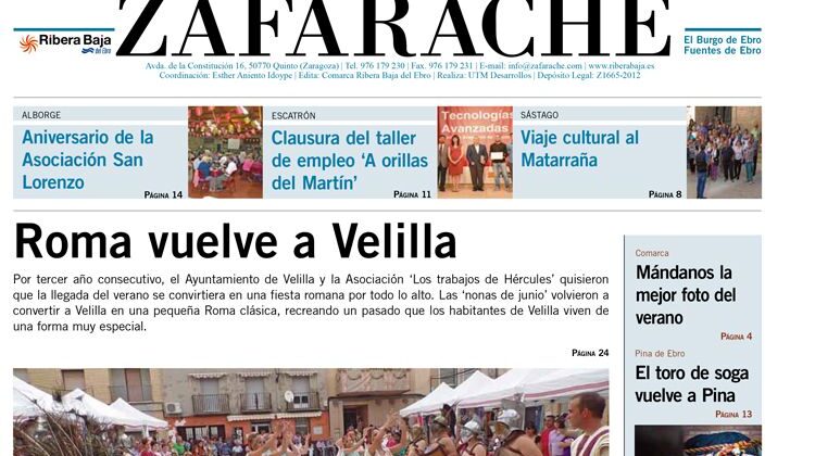 Ya puedes leer el número 53 de Zafarache