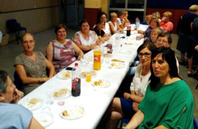 Fin de curso de la Asociación de mujeres de Pina