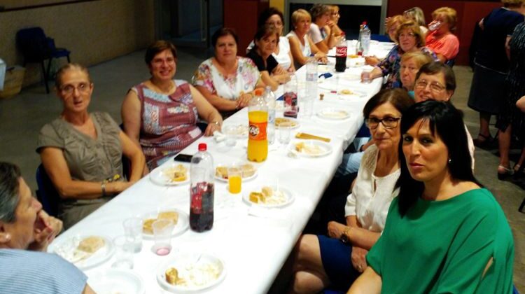 Fin de curso de la Asociación de mujeres de Pina