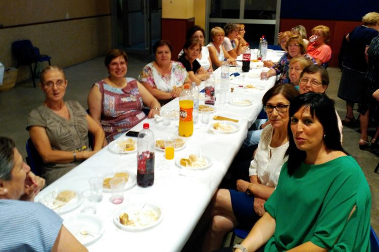 Fin de curso de la Asociación de mujeres de Pina
