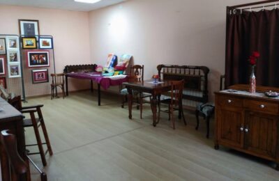 Exposición de los cursos de adultos en Alborge
