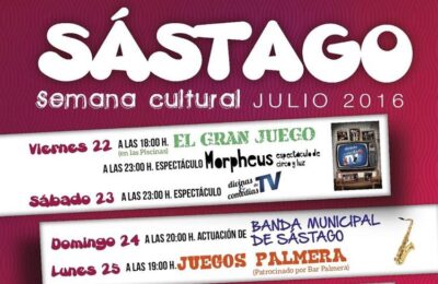 Semana cultural en Sástago