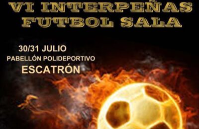 VI torneo de fútbol sala en Escatrón