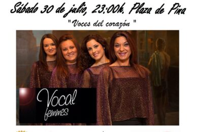 Vocal Femmes en concierto en Pina