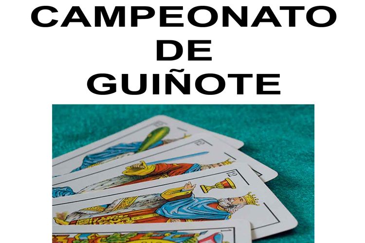 Torneo de guiñote para mayores en Alborge