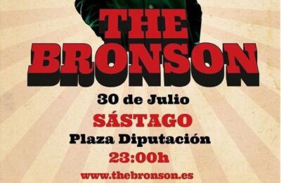 Este sábado en Sástago no te pierdas a ‘The Bronson’ en concierto