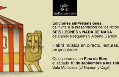 Este sábado, Alberto Gamón y Daniel Nesquens presentan sus libros en Pina