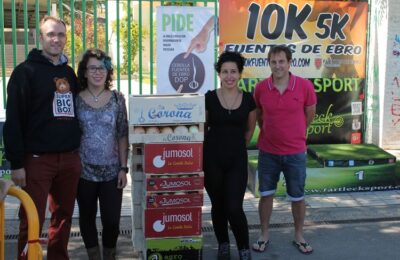 La ganadora de la mayor cesta del mundo se llevó 136 kilos de cebollas Fuentes de Ebro DOP
