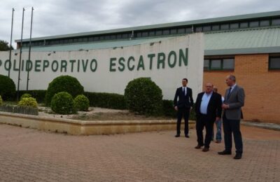 Mejora de infraestructuras deportivas en Escatrón por Red Eléctrica en Aragón