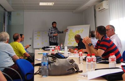 Un primer taller de participación acerca a la realidad del mapa de paisaje de la Ribera Baja del Ebro